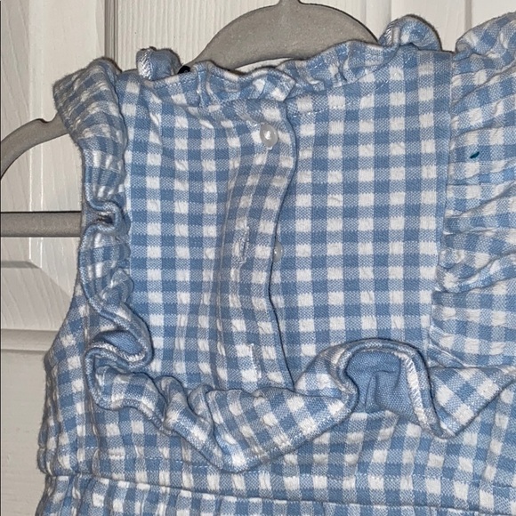 JANIE & JACK gingham jumpsuit - Picture 4 of 6